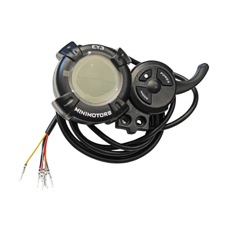Mini Motors LCD Eye Throttle – Écran Pour Trottinette Dualtron, Kaabo Mantis, Speedway – 60V, Paramètres P