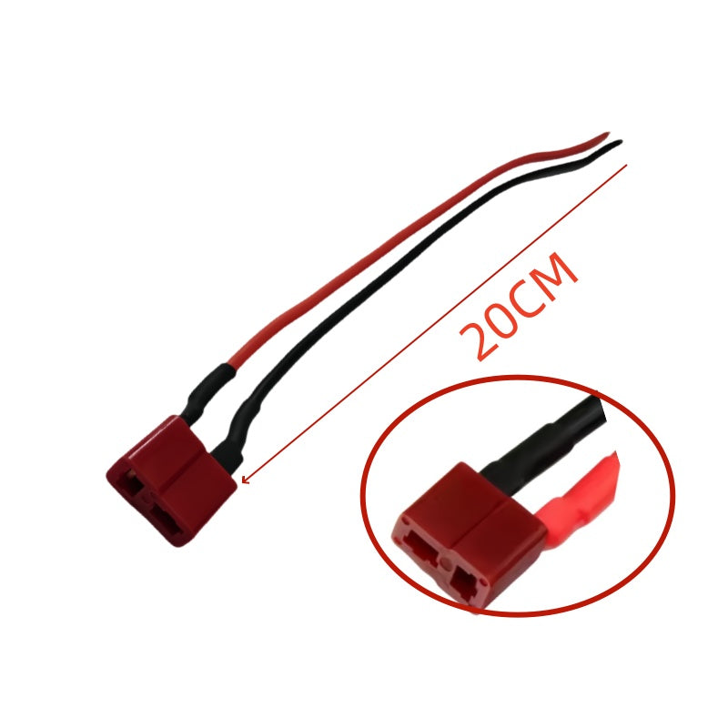 Conector T con cable