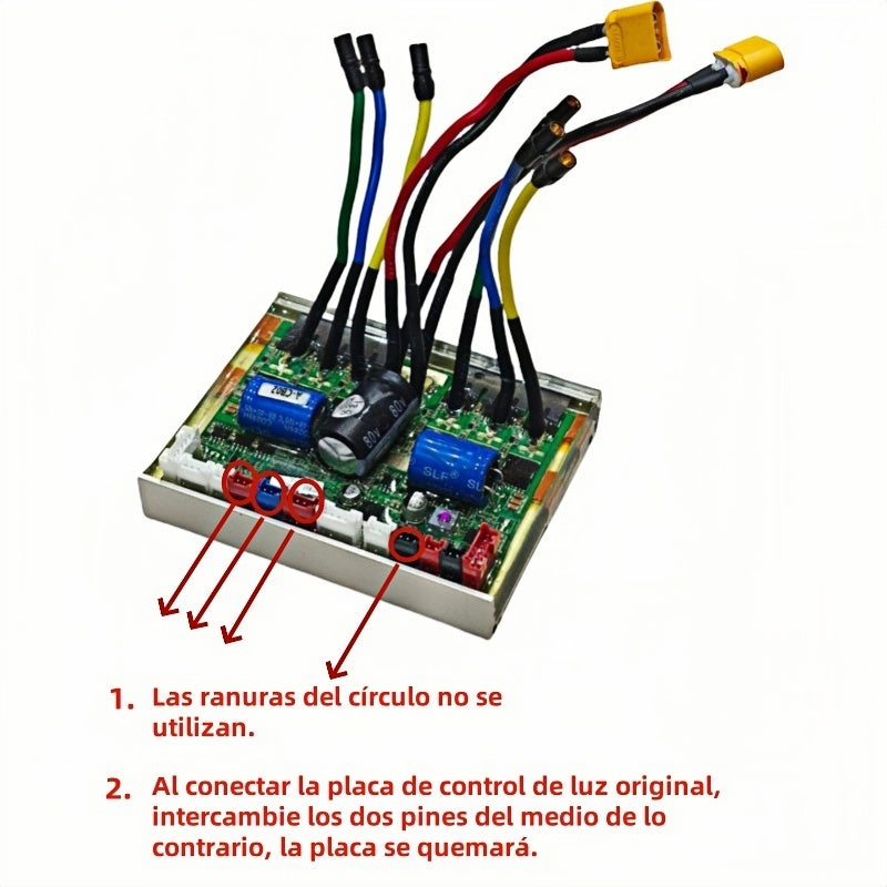 Controladora para pantalla smartGyro crossover dual max 2 Versión circuitos cerrados (45Km/h)