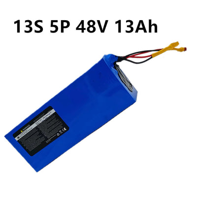 Bateria Genérica Para Scooter Elétrica 48v 13Ah - Medidas 26,5 x 10 x 7 cm