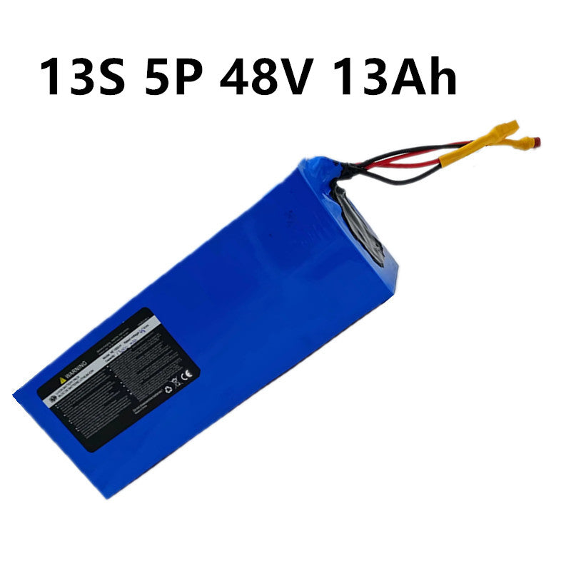 Bateria Genérica Para Scooter Elétrica 48v 13Ah - Medidas 26,5 x 10 x 7 cm